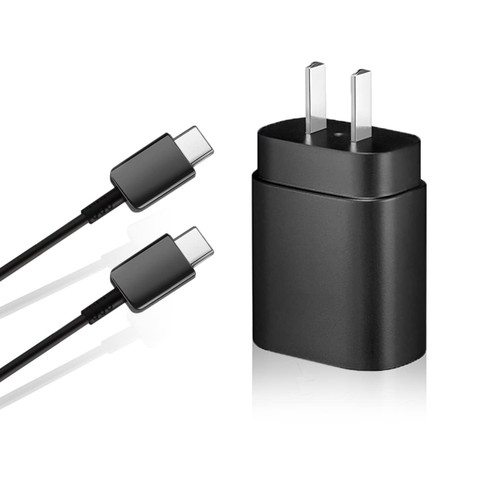 Super Fast Charger Type C, 25W USB C Wall Charger for Galaxy S23 Ultra S23 S23+ S22 S22+ S21 S20 Note 20 Note10 with Type C Charging Cable