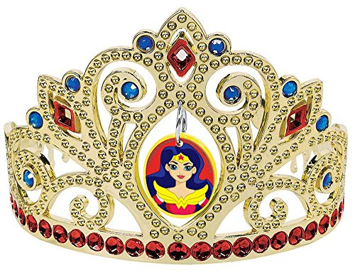 Amscan Electroplated Tiara | DC Super Hero Girls Collection | Party Accessory