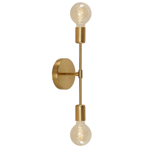 Modern Industrial Brass 2-Light Bathroom Vanity Light Fixtures, Farmhouse Wall Sconce Vintage Wall Mounted Lamp for Bedroom Mirror Living Dining Room Hallway Modern Industrial Brass 2-Light Bathroom Vanity Light Fixtures, Farmhouse Wall Sconce Vintage Wall Mounted Lamp for Bedroom Mirror Living Dining Room Hallway