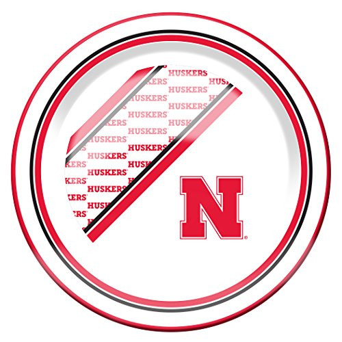 NCAA Nebraska Cornhuskers Melamine Dinner Plate