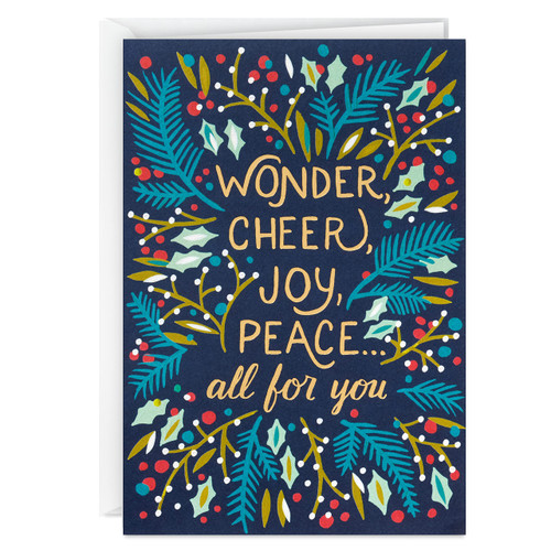 Hallmark UNICEF Boxed Christmas Cards Assortment, Wonder and Peace (12 Cards and 13 Envelopes) Hallmark UNICEF Boxed Christmas Cards Assortment, Wonder and Peace (12 Cards and 13 Envelopes)