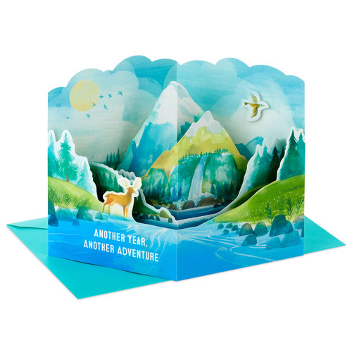 Hallmark Paper Wonder Pop Up Birthday Card (Another Adventure)