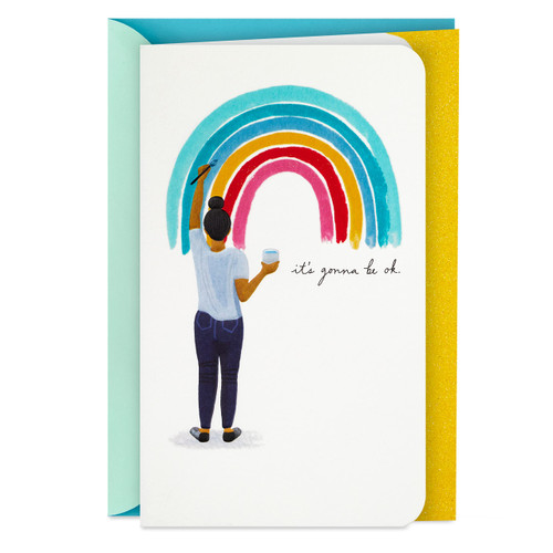 Hallmark Encouragement Card, Sympathy Card, Thinking of You Card (Gonna Be OK) Hallmark Encouragement Card, Sympathy Card, Thinking of You Card (Gonna Be OK)