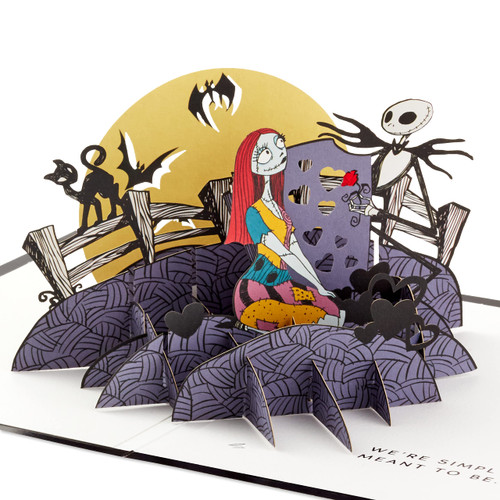 Hallmark Signature Paper Wonder Pop Up Anniversary Card, Love Card, Romantic Birthday Card (Nightmare Before Christmas) Hallmark Signature Paper Wonder Pop Up Anniversary Card, Love Card, Romantic Birthday Card (Nightmare Before Christmas)