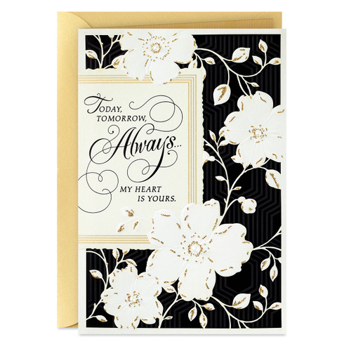 Hallmark Anniversary Card for Husband, Wife, Boyfriend, Girlfriend (My Heart is Yours) Hallmark Anniversary Card for Husband, Wife, Boyfriend, Girlfriend (My Heart is Yours)