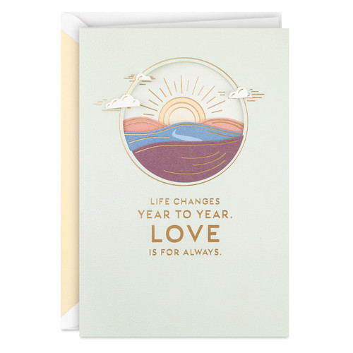 Hallmark Signature Anniversary Card for Husband, Wife, Boyfriend, Girlfriend (Love of My Life) Hallmark Signature Anniversary Card for Husband, Wife, Boyfriend, Girlfriend (Love of My Life)