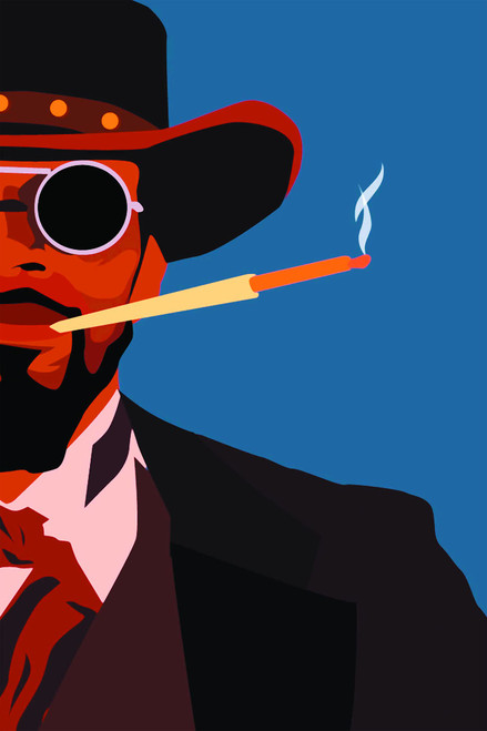 Django Unchained 2012 Movie 16x24 inches Original Revisionist Western Film Cover Poster Print Wall Art Django Unchained 2012 Movie 16x24 inches Original Revisionist Western Film Cover Poster Print Wall Art