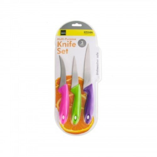 Kole Multi-Purpose Knife Set Kitchen Essentials, Regular, Assorted