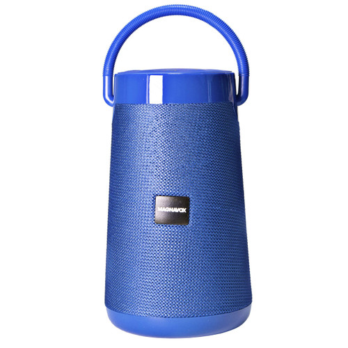 Magnavox MMA3763-BL Portable Bluetooth Speaker Easy Carry Hand Strap in Blue