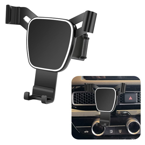 LUNQIN Car Phone Holder for 2022-2024 Honda Civic 11th gen LX Sport EX Touring Si Auto Accessories Navigation Bracket Interior Decoration Mobile Cell Phone Mount