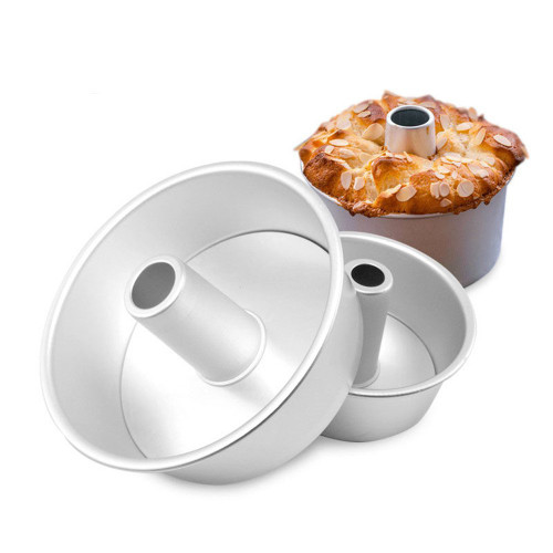 Hofumix Baking Silicone Molds Bread Baking Mold Leakproof Cake Pan Bakeware BPA Free Loaf Pan Mold Cake Bakeware Toast Baking Moulds DIY Baking Oven Tool (Round Cake Mold)