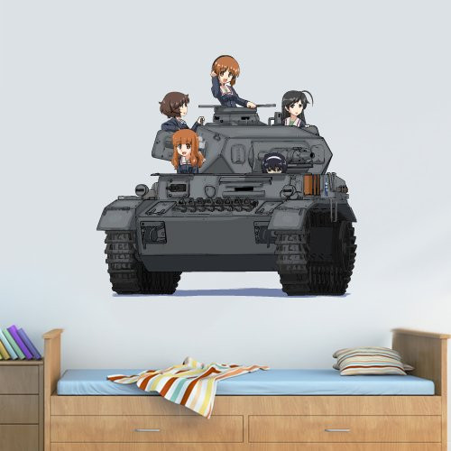 Anime Wall Decal Girls Und Panzer (Col661)