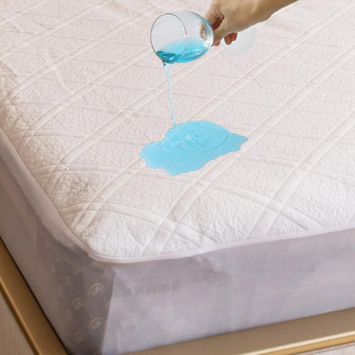 Ascend King Size Mattress Protector, 3D Air Fabric Cooling Waterproof Mattress Pad Topper Fitted 6"-18" Deep Pocket Noiseless Ultra Soft Breathable Bamboo Bed Cover Ascend King Size Mattress Protector, 3D Air Fabric Cooling Waterproof Mattress Pad Topper Fitted 6"-18" Deep Pocket Noiseless Ultra Soft Breathable Bamboo Bed Cover