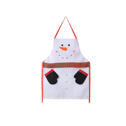 Amosfun Grill Apron Christmas Apron Christmas Bib Apron Santa Claus Apron Christmas Costumes for Cooking Baking Gardening Holiday Xmas Party Supplies Favors Grilling Aprons