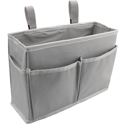 Sugaroom Bedside Storage Caddy, Bunk Bed Organizer Bed Storage Pocket Bedside Organizer Hanging Bed Storage Caddy for College Dorm Room, Hospital Bed Rails, Baby Bed, Camp