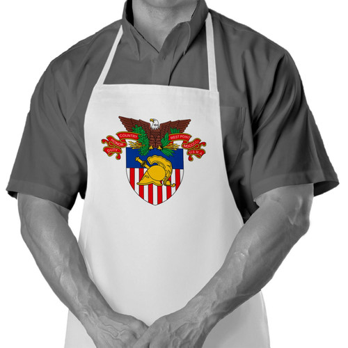 ExpressItBest Cooking/Grilling Apron with US Military Academy (USMA) COA - Durable Spun Polyesther - Softer than cotton