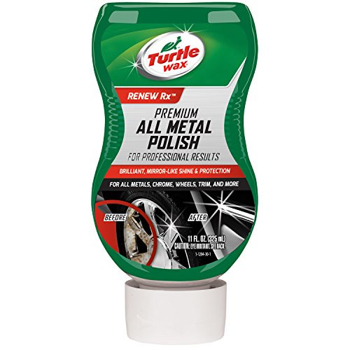 Turtle Wax T-284 Premium Grade Chrome & Metal Polish - 11 oz.