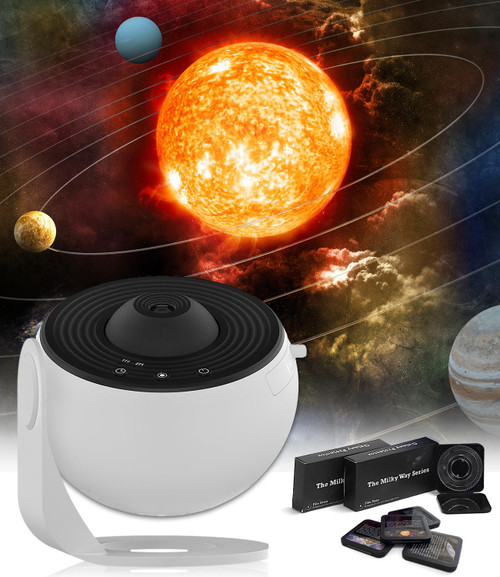 Dehis Planetarium Projector-Galaxy Projector-12 in 1 Star Projector for Bedroom, Living Room, Ceiling-Galaxy Night Light for Kids Adults Gifts and Decorations