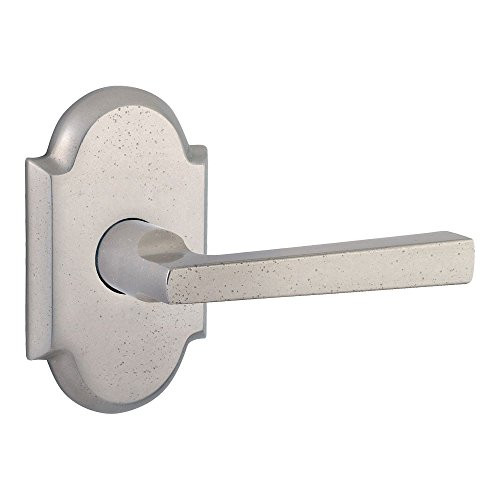 Baldwin HDTAPLRAR492 Reserve Half Dummy Taper with Rustic Arch Rose, White Bronze Finish, Left Hand