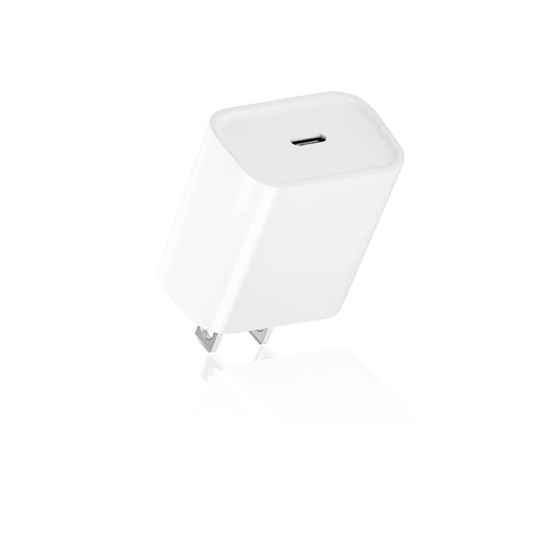 USB-C Charger Block 20W for iPhone 14/13/12 Charger Block, Apple Watch Charger Block, iPad Pro Charger Block, GKW Charging Block/Box/Cube/Brick, White 1-Pack (Cable not Included)