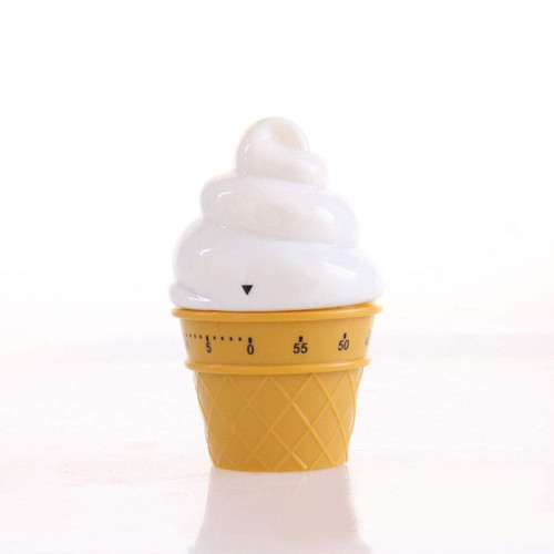 Manual Mechanical Timer Ice Cream Model Timers 60 Minutes Kitchen Cooking Timer Clock Loud Alarm Counters (White) Manual Mechanical Timer Ice Cream Model Timers 60 Minutes Kitchen Cooking Timer Clock Loud Alarm Counters (White)
