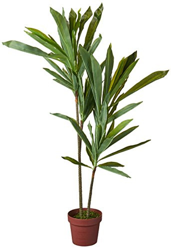 Nearly Natural 6585 Dracaena Decorative Silk Plant, 48-Inch, Green
