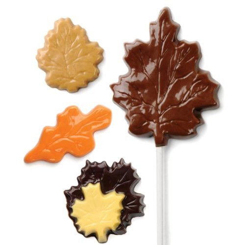 Make N' Mold Dress My Cupcake Fall Leaf Mix Candy Mold