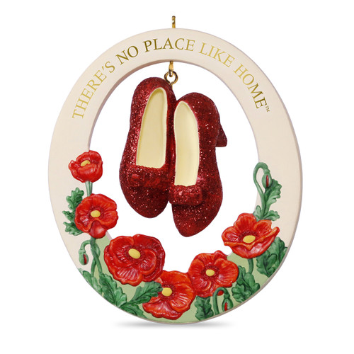 Hallmark 1795QXI3035 Warner Bros. Wizard of Oz Ruby Slippers Keepsake Christmas Ornaments