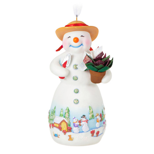 Hallmark Keepsake Christmas Ornament 2023, Snowtop Lodge Terran S. Gardner, Porcelain Ornament, Snowman Gifts Hallmark Keepsake Christmas Ornament 2023, Snowtop Lodge Terran S. Gardner, Porcelain Ornament, Snowman Gifts