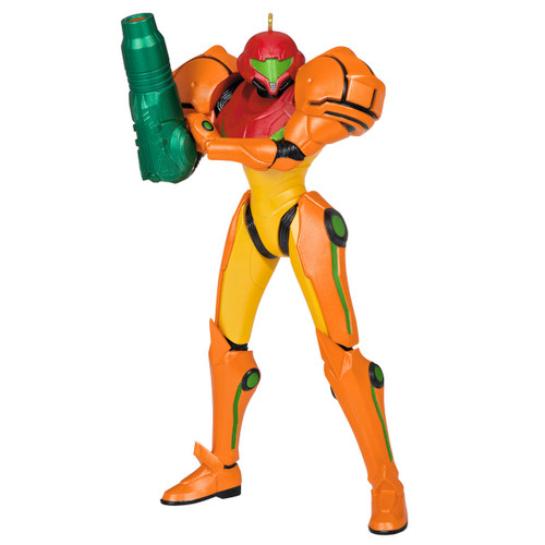 Hallmark Keepsake Christmas Ornament 2023, Nintendo Metroid Samus Ornament, Gifts for Gamers