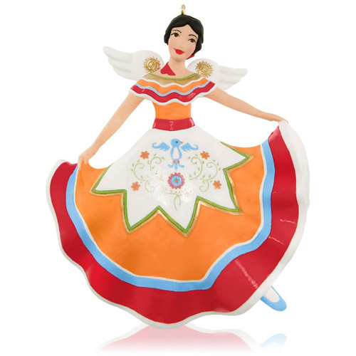 Hallmark Keepsake Ornament Mexico 5th in Angels Around The World Series 2015
