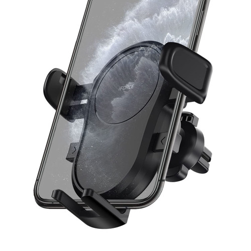 Graceco Phone Mount for Car Vent Cell Phone Holder Car Hands Free Cradle in Vehicle Car Phone Holder Mount Fit for Smartphone, iPhone, Cell Phone Automobile Cradles Universal