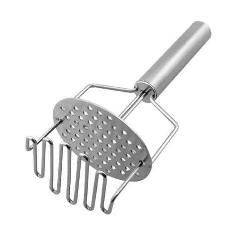 Potato Masher Convenient Stainless Steel Food Masher Sturdy Potato Ricer for Cooking