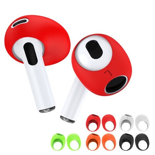 [5 Pairs] for AirPods 3 Ear Tips Covers [Fit in The Charging Case], WQNIDE Anti-Slip/Dust/Shock Silicone Ear Covers Accessories Compatible with AirPods 3rd Generation (2021)