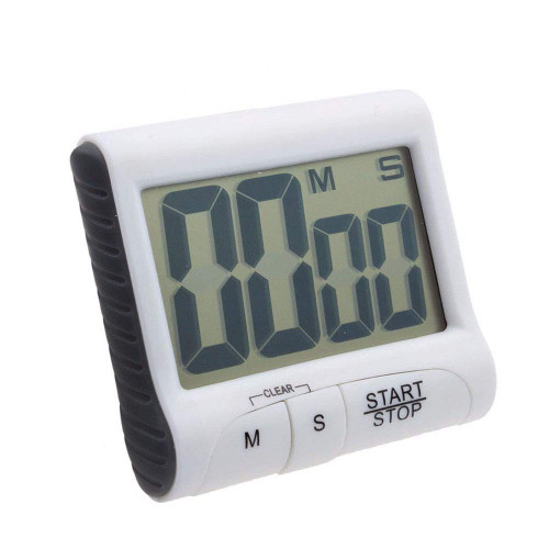 LCD Digital Large Kitchen Cooking Timer Count-Down Up Clock Loud Alarm Magnetic
