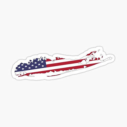 Long Island, USA Sticker - Sticker Graphic - Auto, Wall, Laptop, Cell, Truck Sticker for Windows, Cars, Trucks Long Island, USA Sticker - Sticker Graphic - Auto, Wall, Laptop, Cell, Truck Sticker for Windows, Cars, Trucks