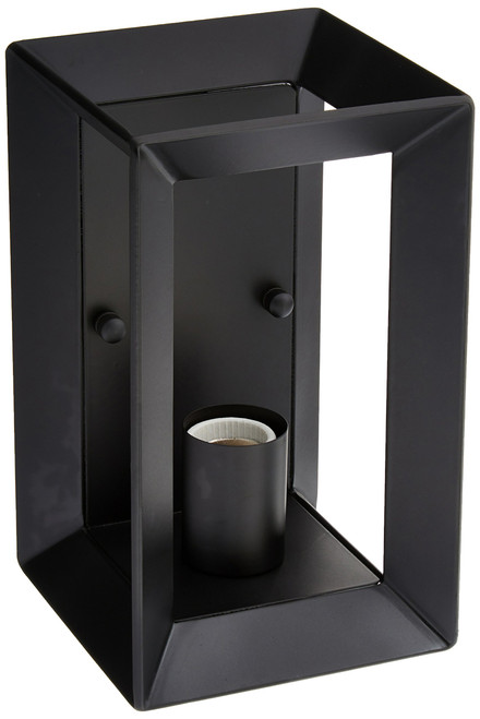 Artcraft Lighting Vineyard 1-Light Exterior Wall Sconce, Matte Black