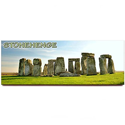 Stonehenge panoramic fridge magnet England United Kingdom travel souvenir