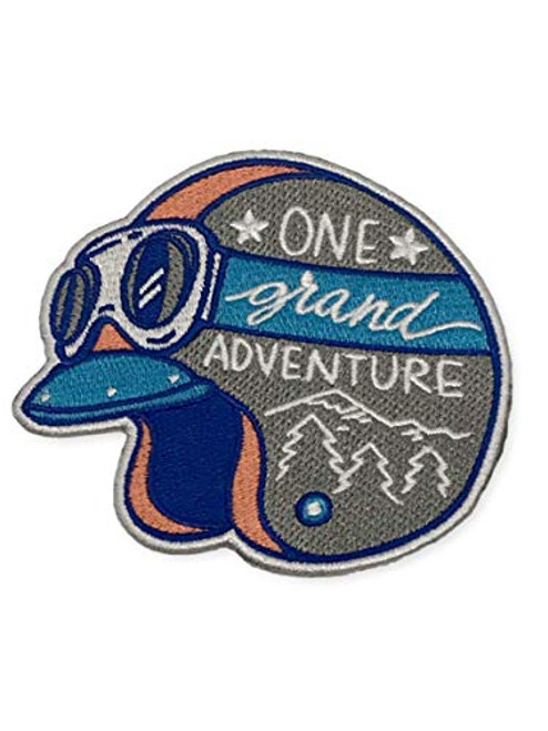 O'Houlihans - One Grand Adventure Iron on Patch - Hiking, Camping, Travel, Adventure Patch O'Houlihans - One Grand Adventure Iron on Patch - Hiking, Camping, Travel, Adventure Patch