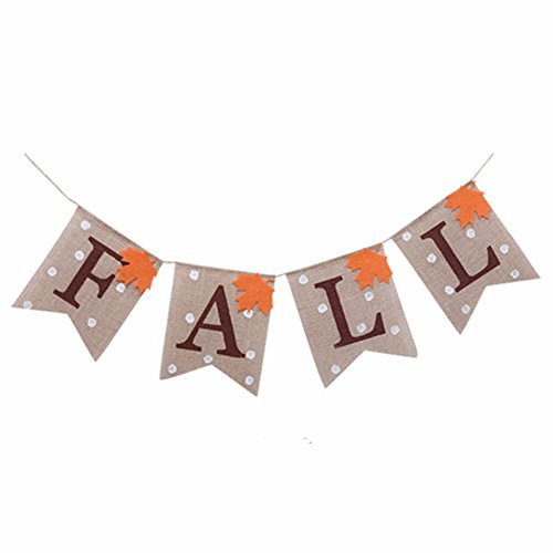Jute Burlap Fall Banner Happy Thanksgiving Day Harvest Fireplace Mantel Garland Bunting Decoration Jute Burlap Fall Banner Happy Thanksgiving Day Harvest Fireplace Mantel Garland Bunting Decoration