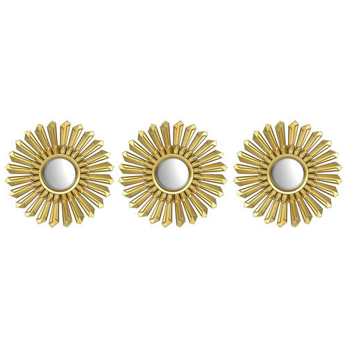 Urban Shop Metallic Mirror, Gold