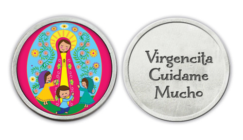 Cathedral Art (Abbey & CA Gift Virgencita Fatima Pocket Token, Multicolor Cathedral Art (Abbey & CA Gift Virgencita Fatima Pocket Token, Multicolor
