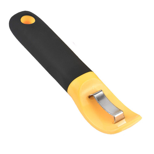 Corn Cob Peeler Stripper Tool,Corn On The Cob Remover Sheller for Kitchen Chef Tools,Easy Good Grips and eco Friendly,Yellow
