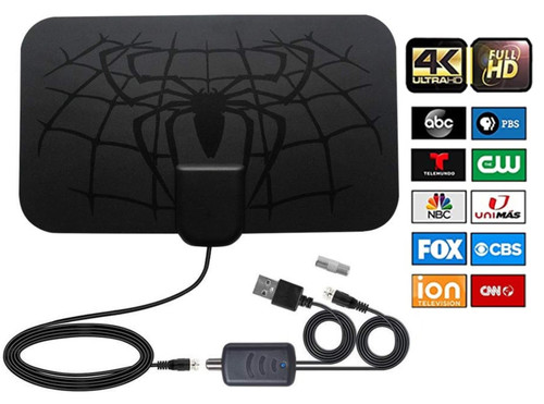 2023 HD TV Antenna for Smart TV, 200+ Miles Range Digital Television Antenna Indoor Outdoor with Amplified Signal Booster, Support All Television 4K 1080p Fire TV Stick UHF VHF Freeview Local Channels