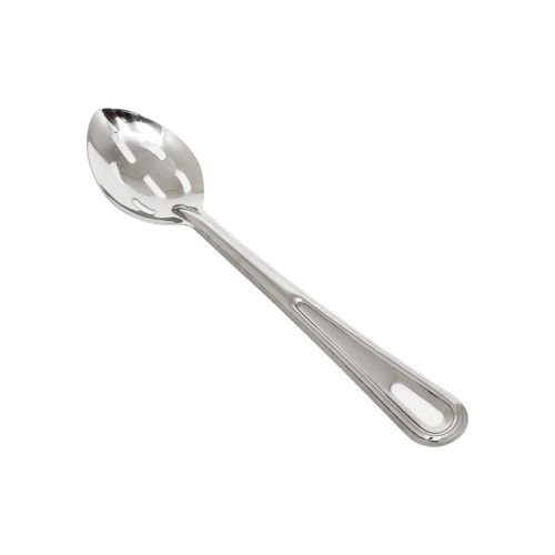 Thunder Group Slotted Basting Spoon with Stainless Steel Handle, 13-Inch