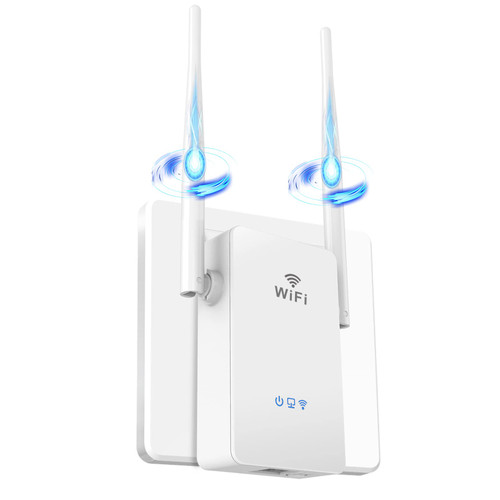 WiFi Extender Signal Booster for Home - 2023 Release Up to 5000 sq.ft Coverage - Long Range Wireless Internet Repeater WiFi Booster and Signal Amplifier with Ethernet Port - WPS 1 Tap Setup WiFi Extender Signal Booster for Home - 2023 Release Up to 5000 sq.ft Coverage - Long Range Wireless Internet Repeater WiFi Booster and Signal Amplifier with Ethernet Port - WPS 1 Tap Setup
