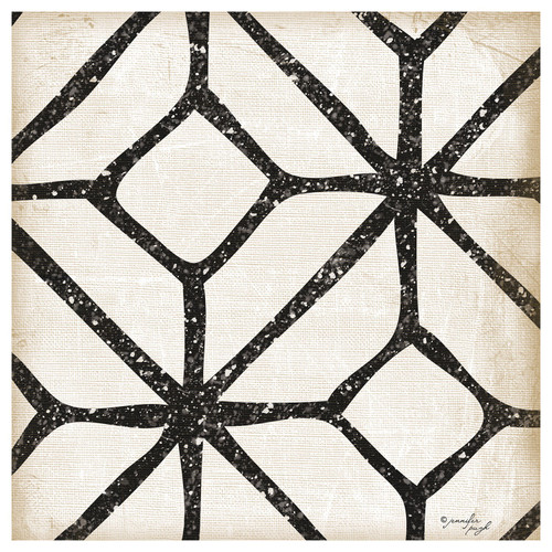 Thirstystone Stoneware Drink Coaster Set - Diamond Pattern, Multicolored