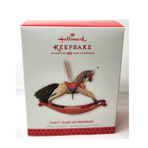 Hallmark Keepsake Ornament Forty Years of Memories A Pony for Christmas 2013 Hallmark Keepsake Ornament Forty Years of Memories A Pony for Christmas 2013