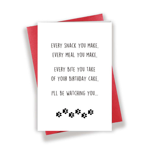Funny Pet Theme Birthday Card, Birthday Card from the Dog, Lovely Happy Birthday Card For Dog Owner Mom Dad BF GF Funny Pet Theme Birthday Card, Birthday Card from the Dog, Lovely Happy Birthday Card For Dog Owner Mom Dad BF GF