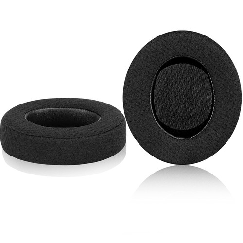 Kraken V2 PRO Earpads, JARMOR Replacement Mesh Fabric & Memory Foam Ear Cushion Kit Pad Cover for Razer Kraken V2 PRO Headphone ONLY - Oval (Black)